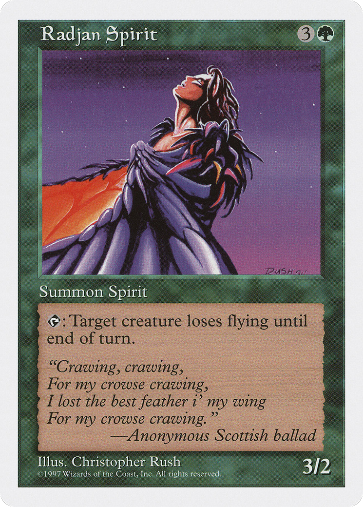 Image of Radjan Spirit (5ED-) - Fifth Edition