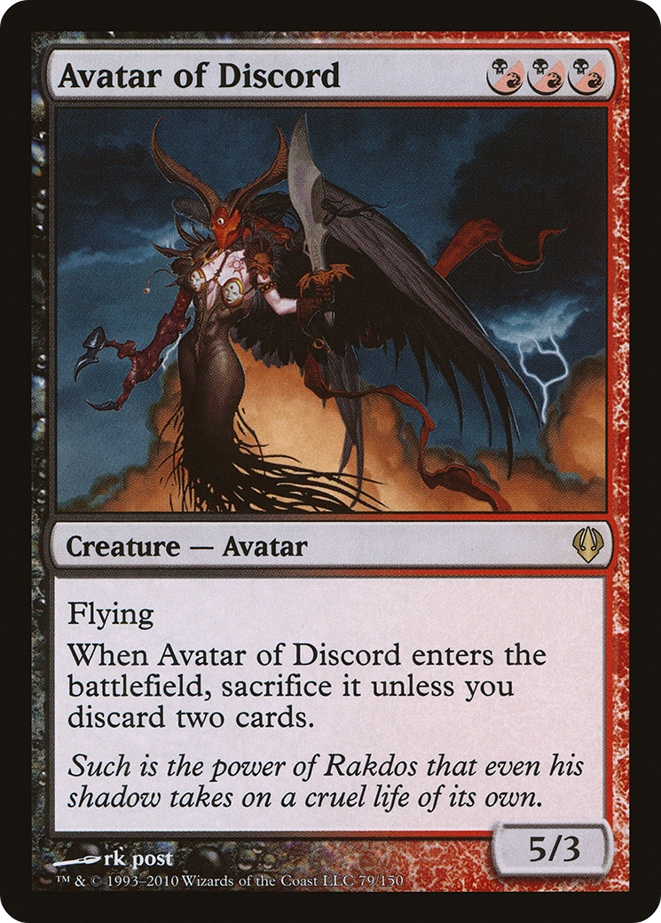 Image of Avatar of Discord (ARC-079) - Archenemy