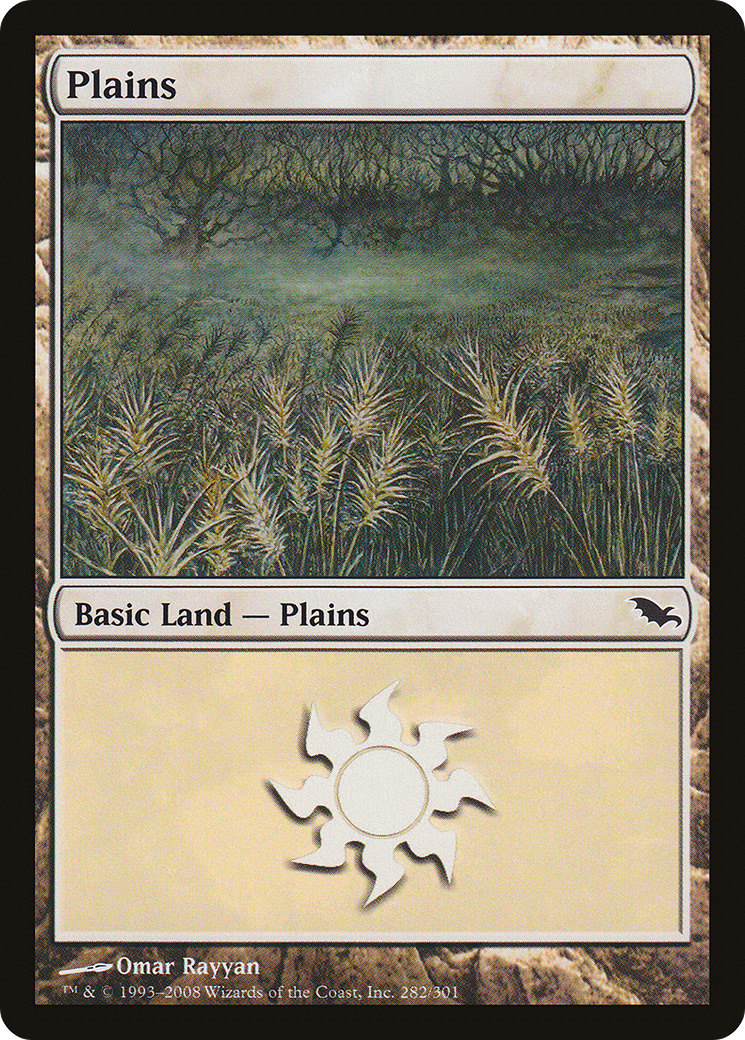 Image of Plains (282) (SHM-282) - Shadowmoor Foil
