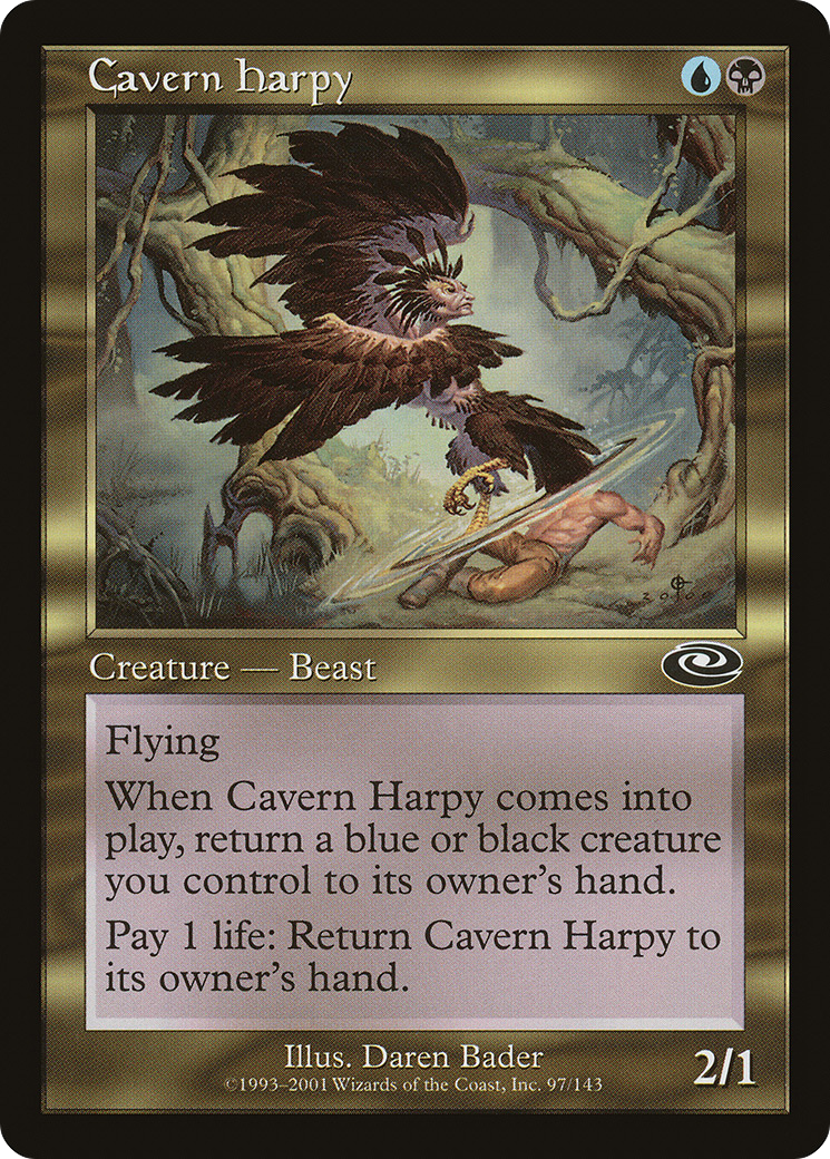 Image of Cavern Harpy (PLS-097) - Planeshift