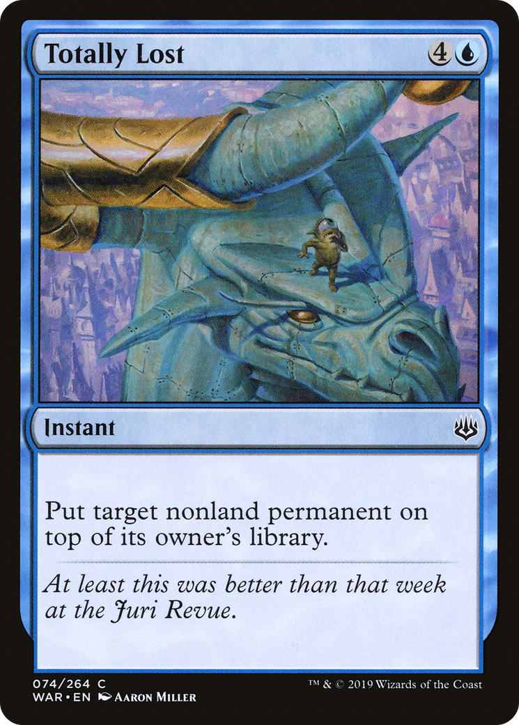 Image of Totally Lost (WAR-074) - War of the Spark Foil