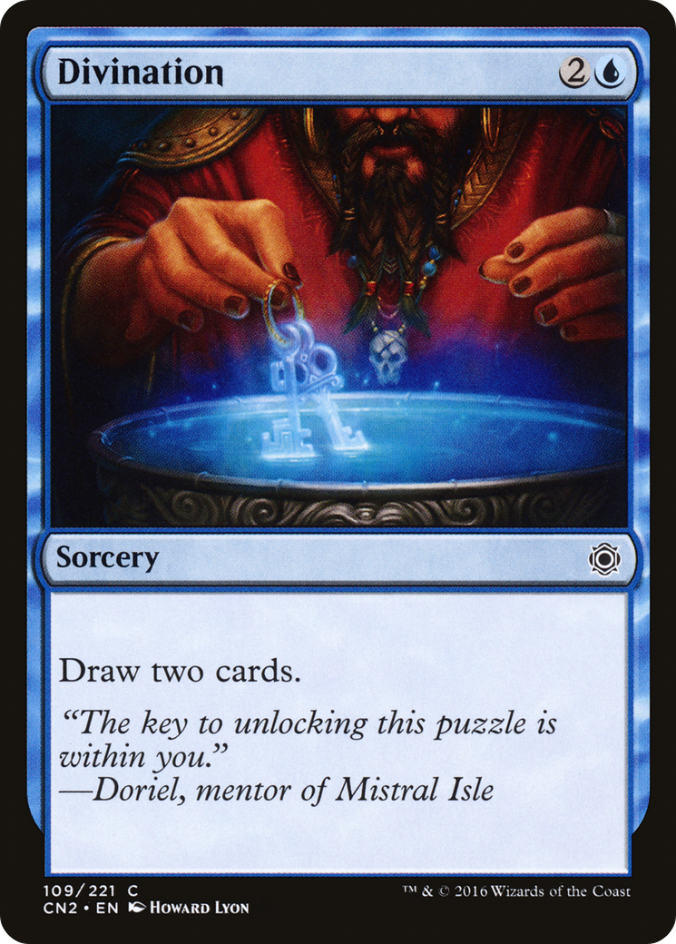 Image of Divination (CN2-109) - Conspiracy: Take the Crown Foil