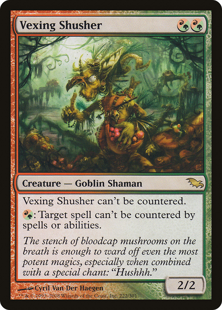 Image of Vexing Shusher (SHM-222) - Shadowmoor Foil