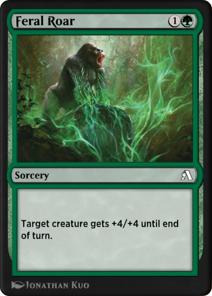 Image of Feral Roar (OANA-046) - Arena New Player Experience Cards