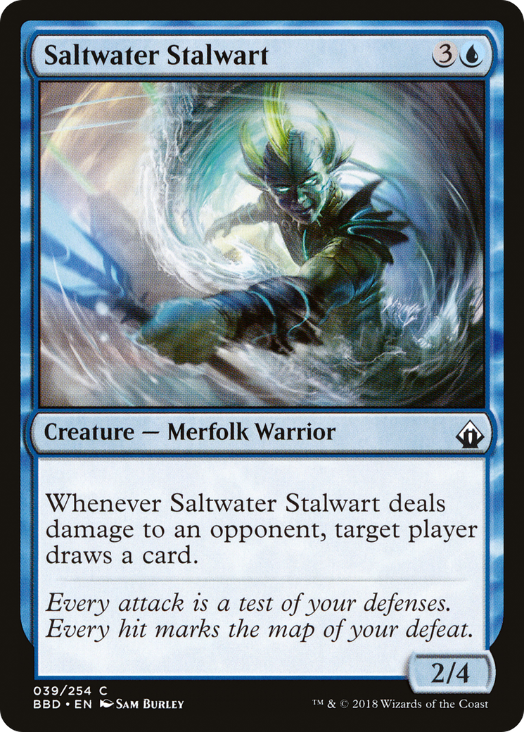 Image of Saltwater Stalwart (BBD-039) - Battlebond