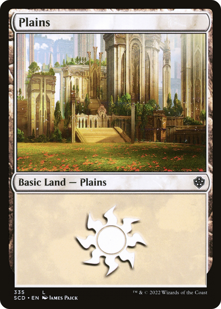 Image of Plains (335) (SCD-335) - Starter Commander Decks