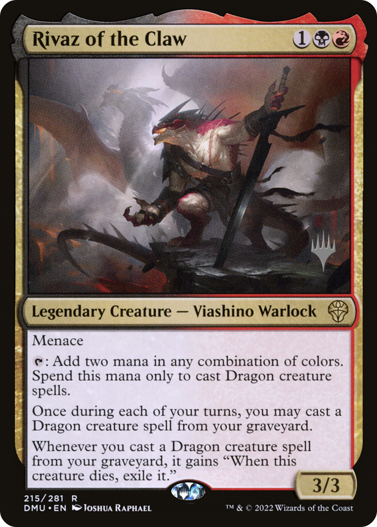 Image of Rivaz of the Claw (PPDMU-215) - Dominaria United Promos