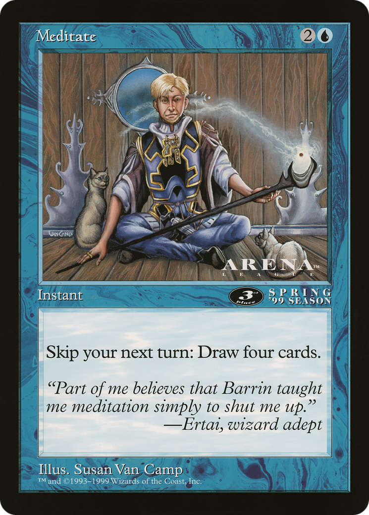 Image of Meditate (OLEP-076) - Oversized League Prizes