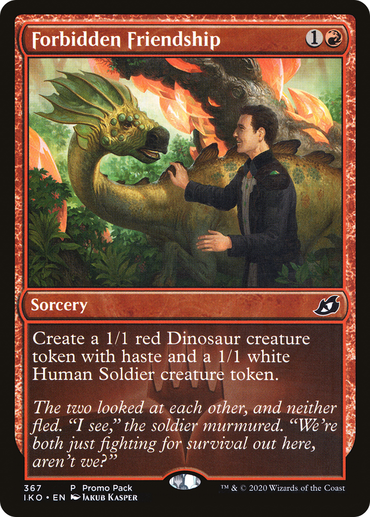 Image of Forbidden Friendship (PPIKO-367) - Ikoria: Lair of Behemoths Foil