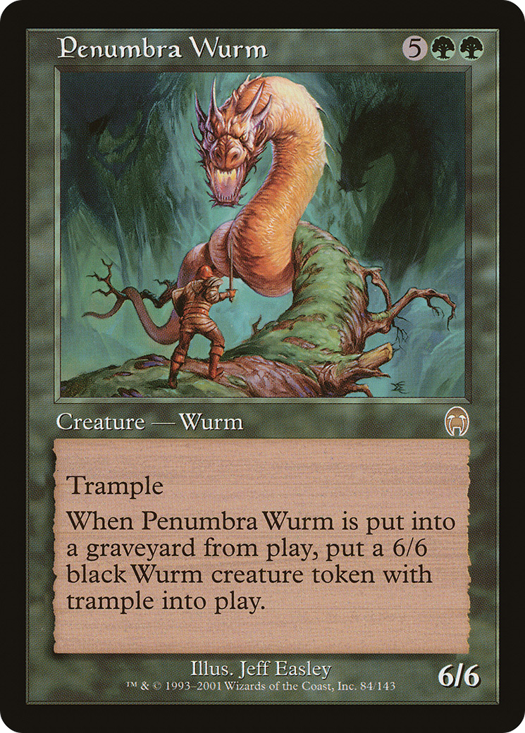 Image of Penumbra Wurm (APC-084) - Apocalypse