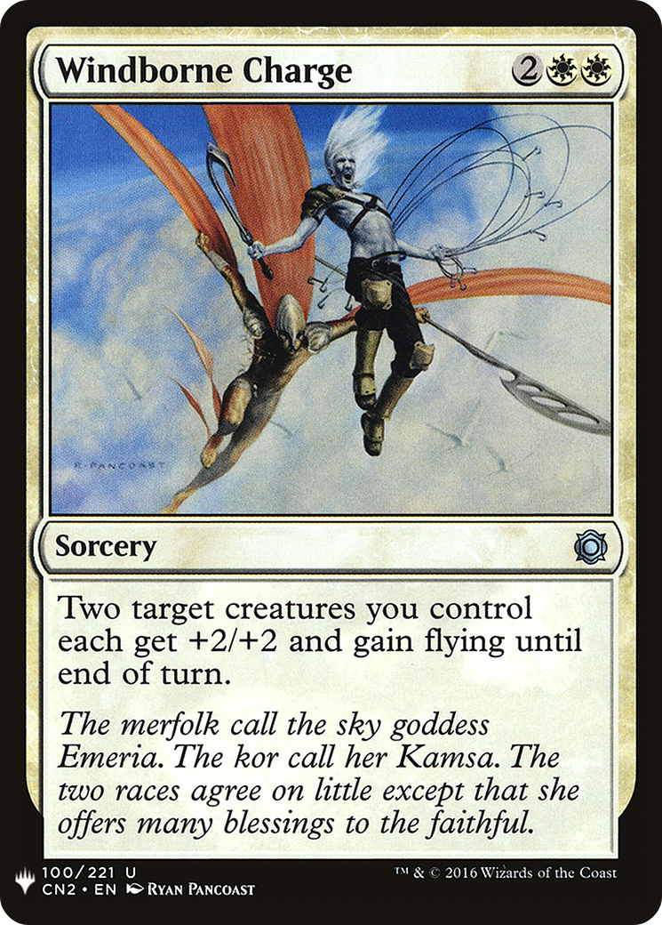 Image of Windborne Charge (LIST-CN2-100) - The List