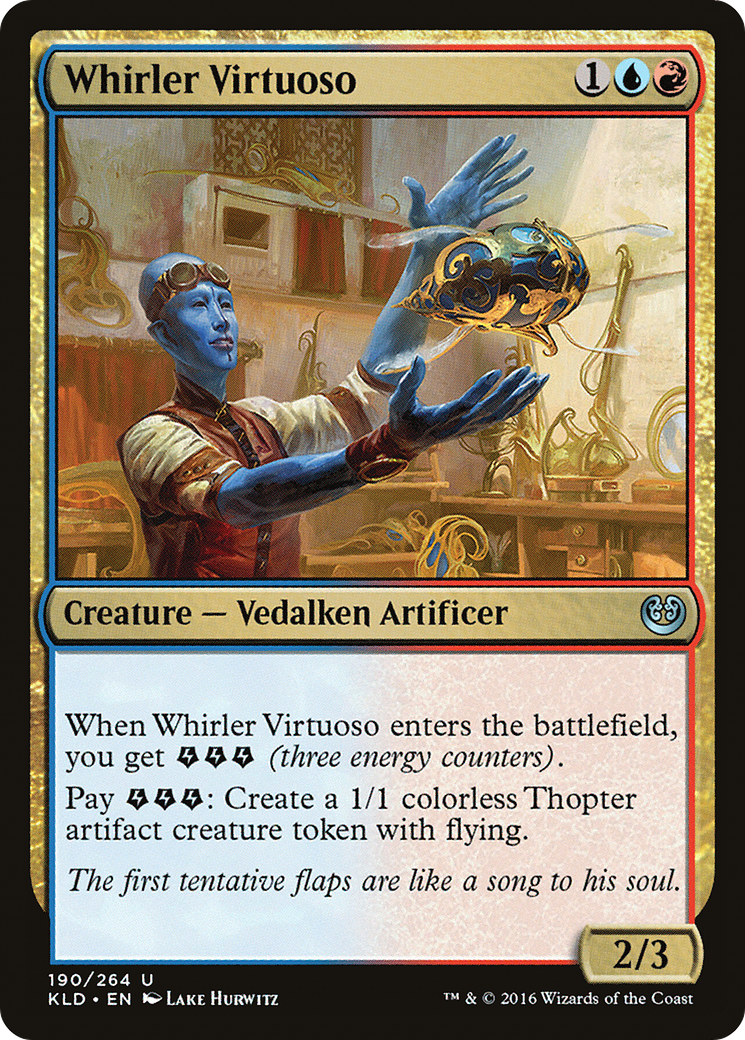 Image of Whirler Virtuoso (KLD-190) - Kaladesh