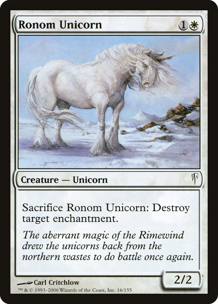 Image of Ronom Unicorn (CSP-016) - Coldsnap Foil