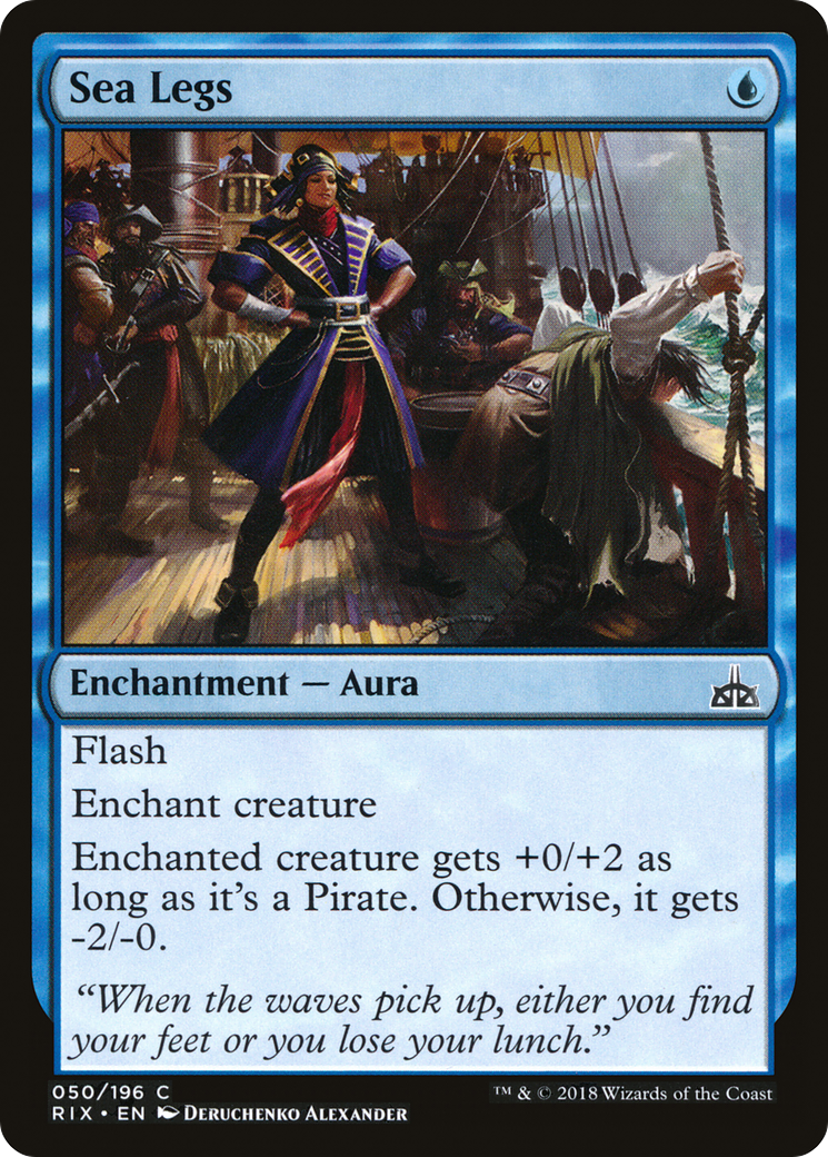 Image of Sea Legs (RIX-050) - Rivals of Ixalan