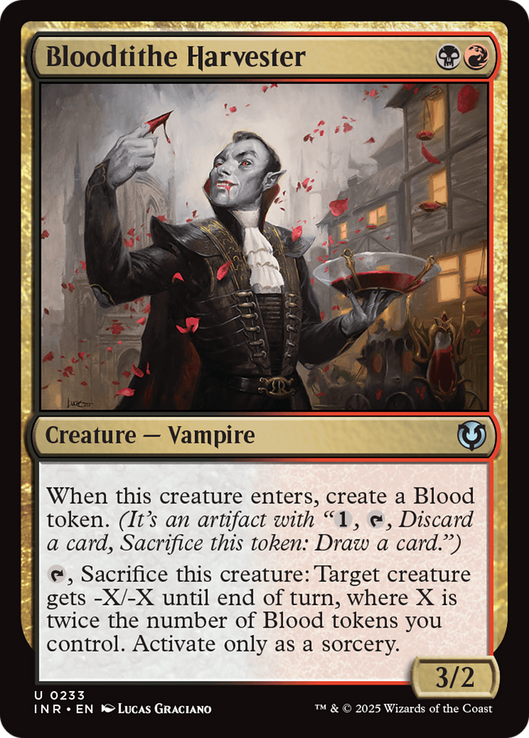 Image of Bloodtithe Harvester (INR-233) - Innistrad Remastered Foil