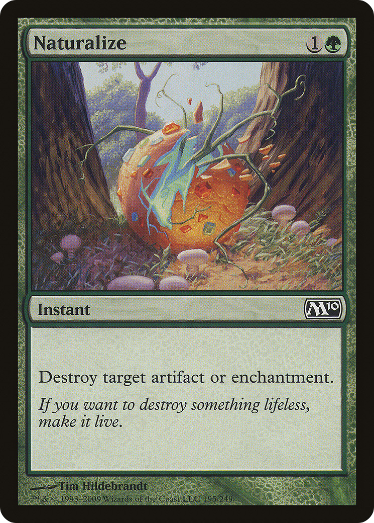 Image of Naturalize (M10-195) - Magic 2010 Foil