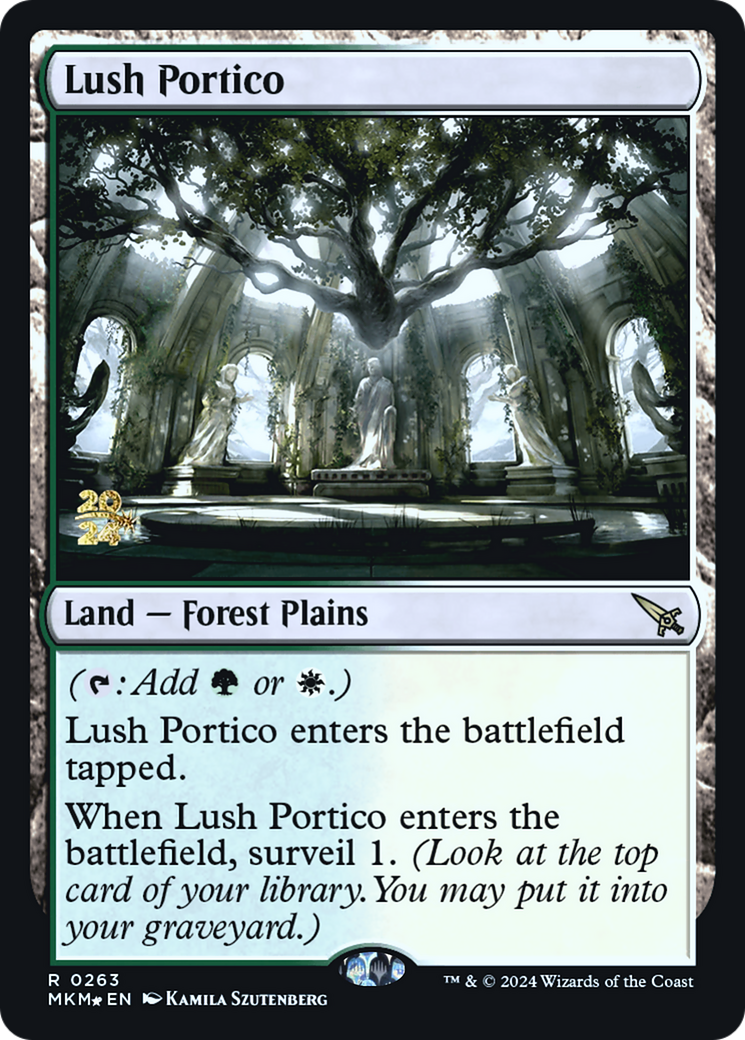 Image of Lush Portico (PRE-263) - Murders at Karlov Manor Promos Foil