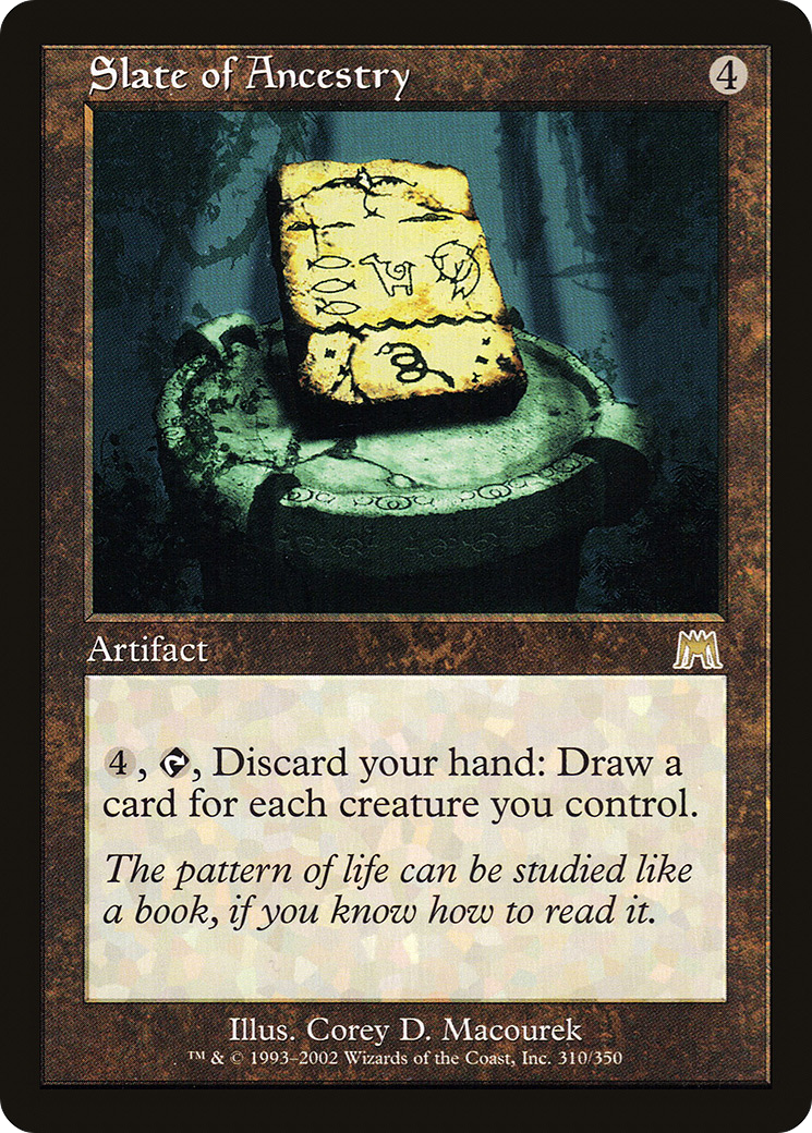 Image of Slate of Ancestry (ONS-310) - Onslaught Foil