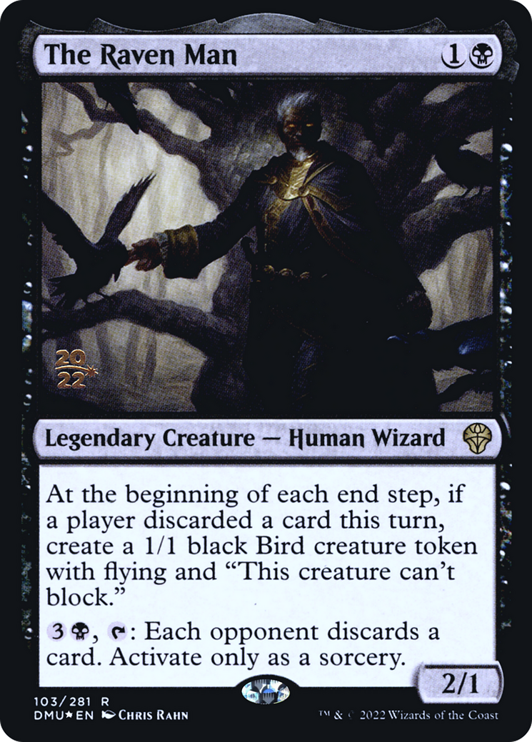 Image of The Raven Man (PRE-103) - Dominaria United Promos Foil