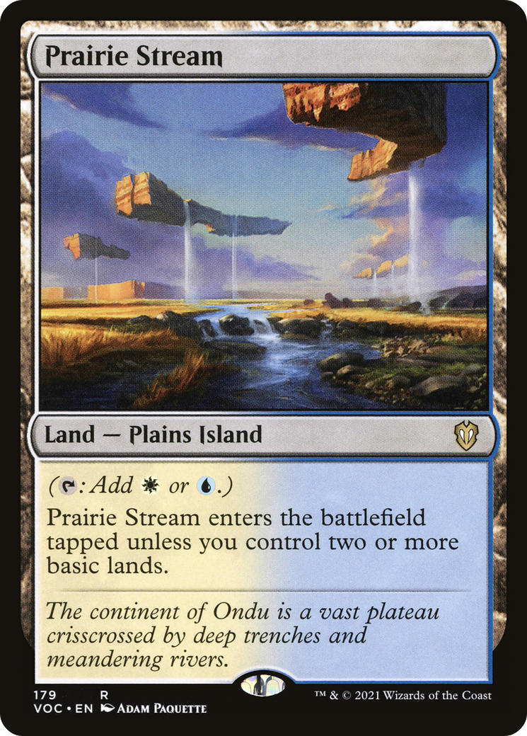 Image of Prairie Stream (VOC-179) - Crimson Vow Commander