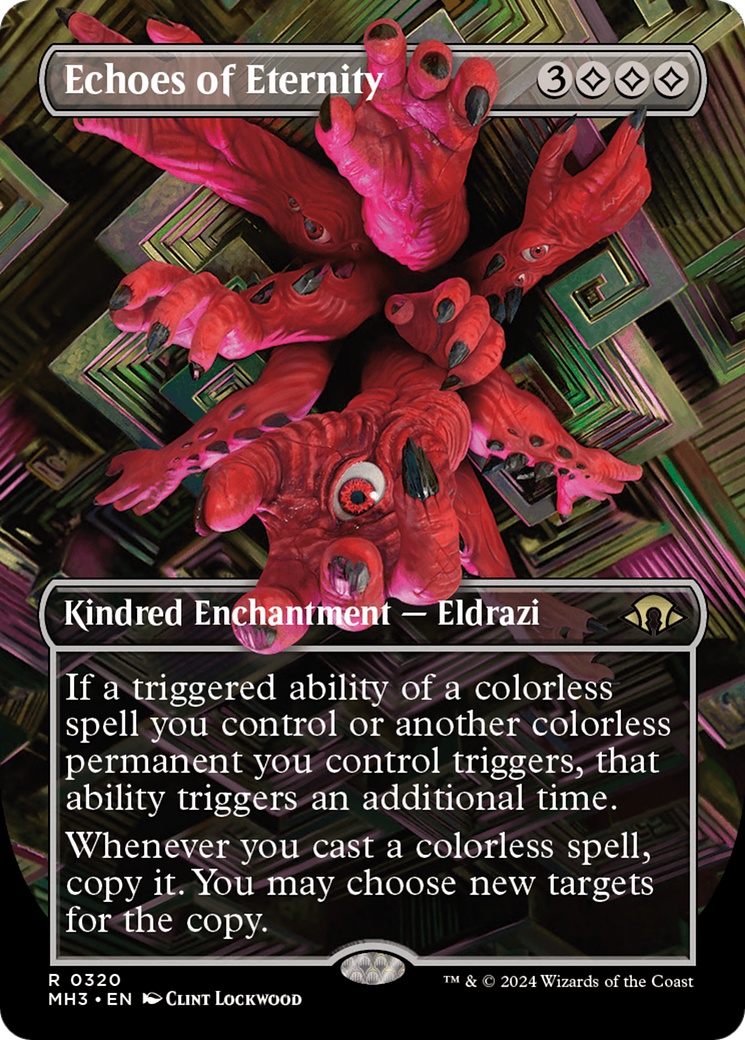 Image of Echoes of Eternity (Borderless) (MH3-320) - Modern Horizons 3 (Borderless) Foil