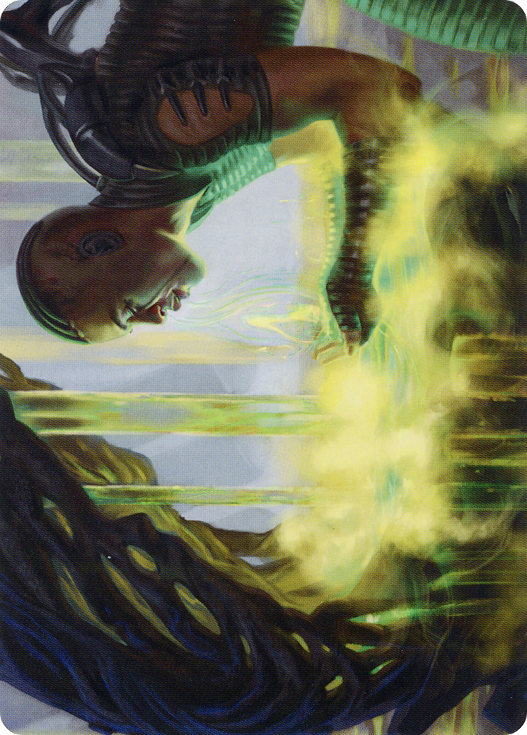 Image of Necrogen Communion // Necrogen Communion (AONE-021) - Phyrexia: All Will Be One Art Series (Borderless) Foil