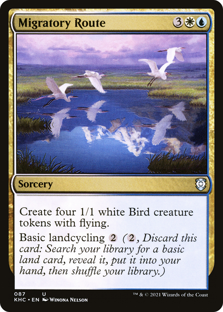 Image of Migratory Route (KHC-087) - Kaldheim Commander