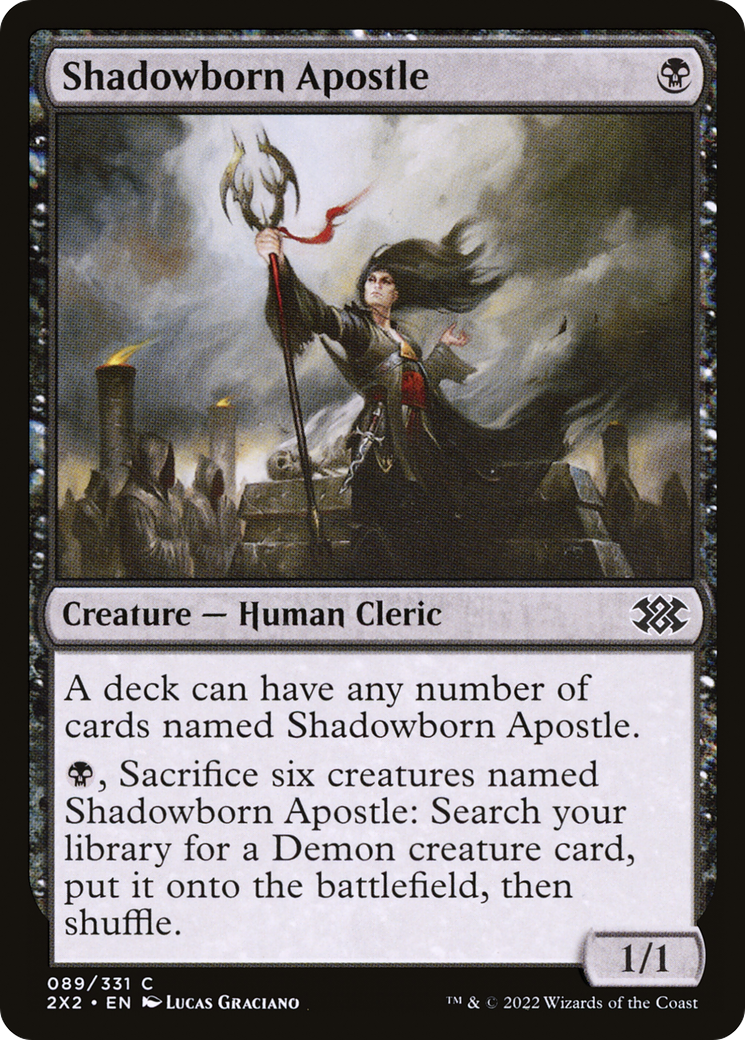 Image of Shadowborn Apostle (2X2-089) - Double Masters 2022