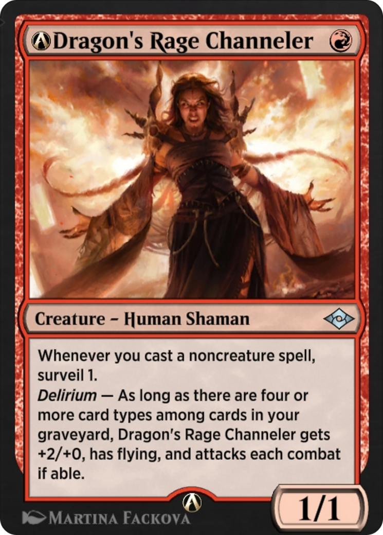 Image of A-Dragon's Rage Channeler (MH2-A-121) - Modern Horizons 2