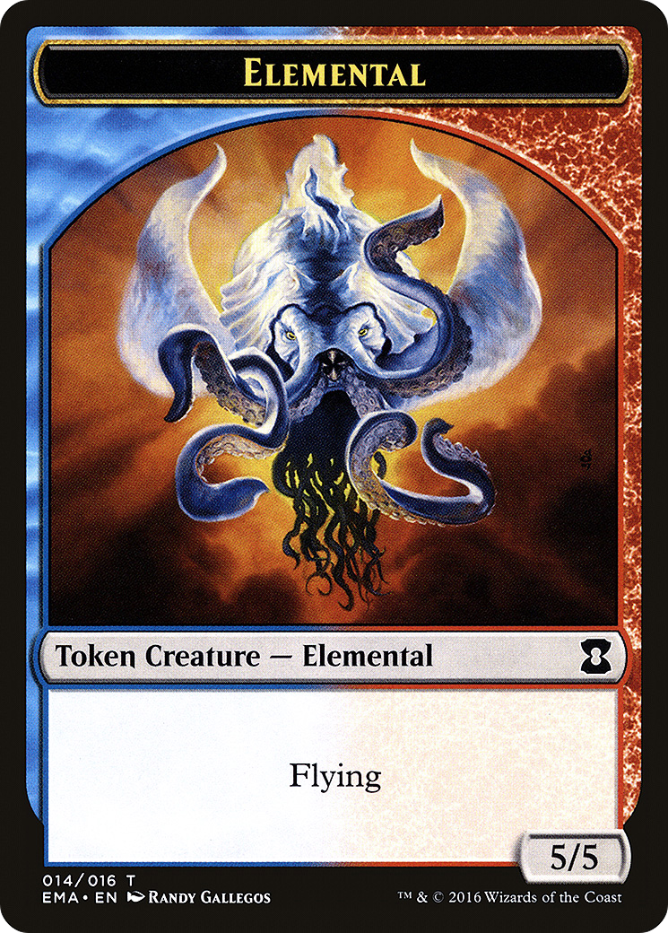 Image of Elemental Token (Multicolor) (EMA-014) - Eternal Masters Tokens