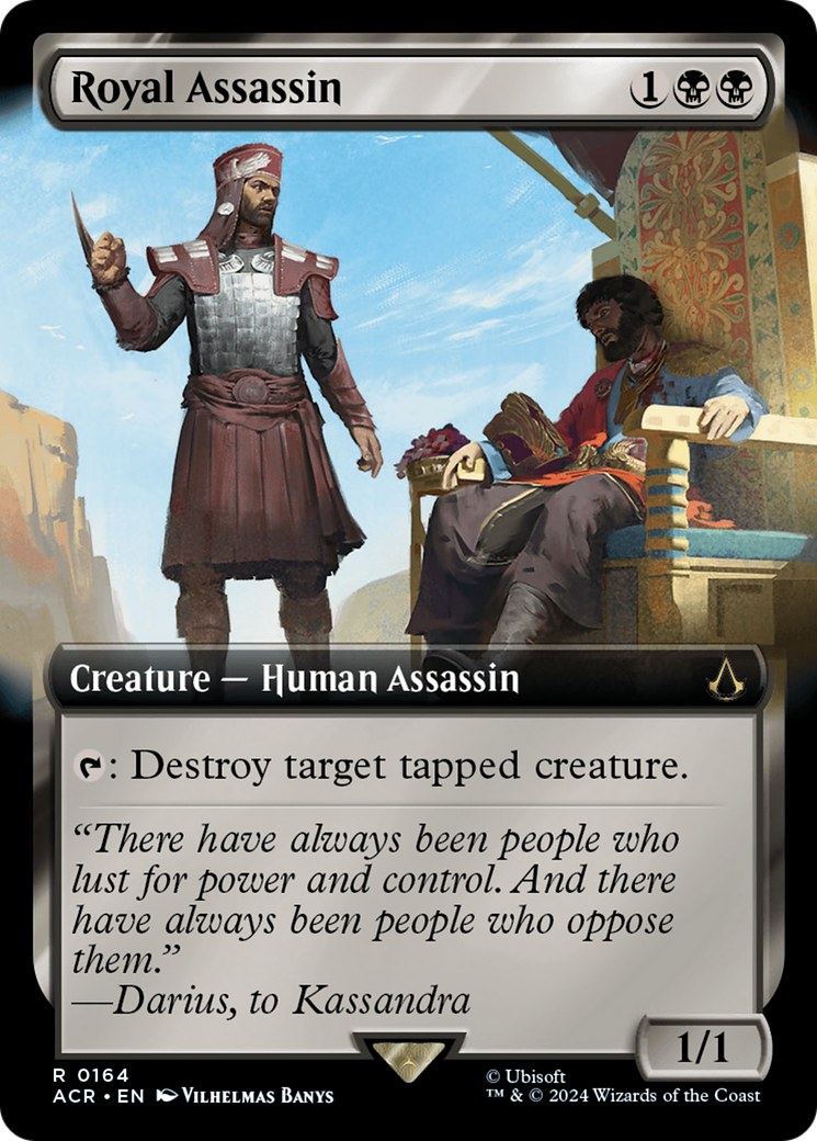 Image of Royal Assassin (Extended Art) (ACR-164) - Assassin's Creed: (Extended Art) Foil