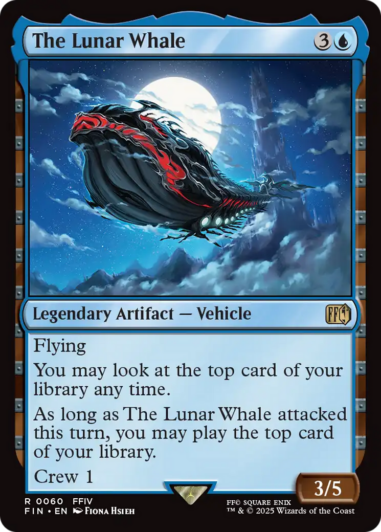 Image of The Lunar Whale (FIN-060) - FINAL FANTASY Foil