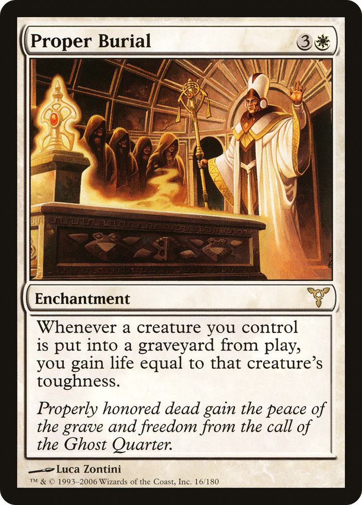Image of Proper Burial (DIS-016) - Dissension Foil