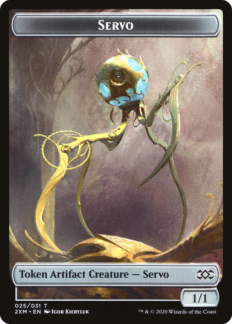 Image of Servo (T2XM-025) - Double Masters Tokens Foil