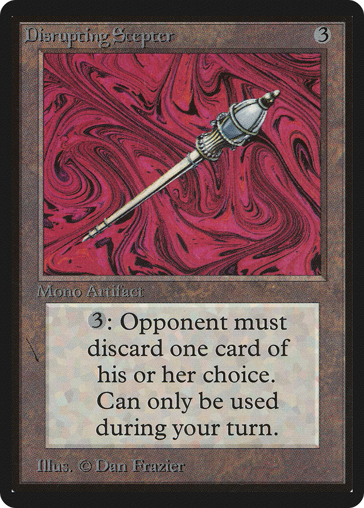Image of Disrupting Scepter (LEB-) - Limited Edition Beta