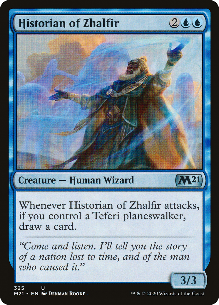 Image of Historian of Zhalfir (M21-325) - Core Set 2021