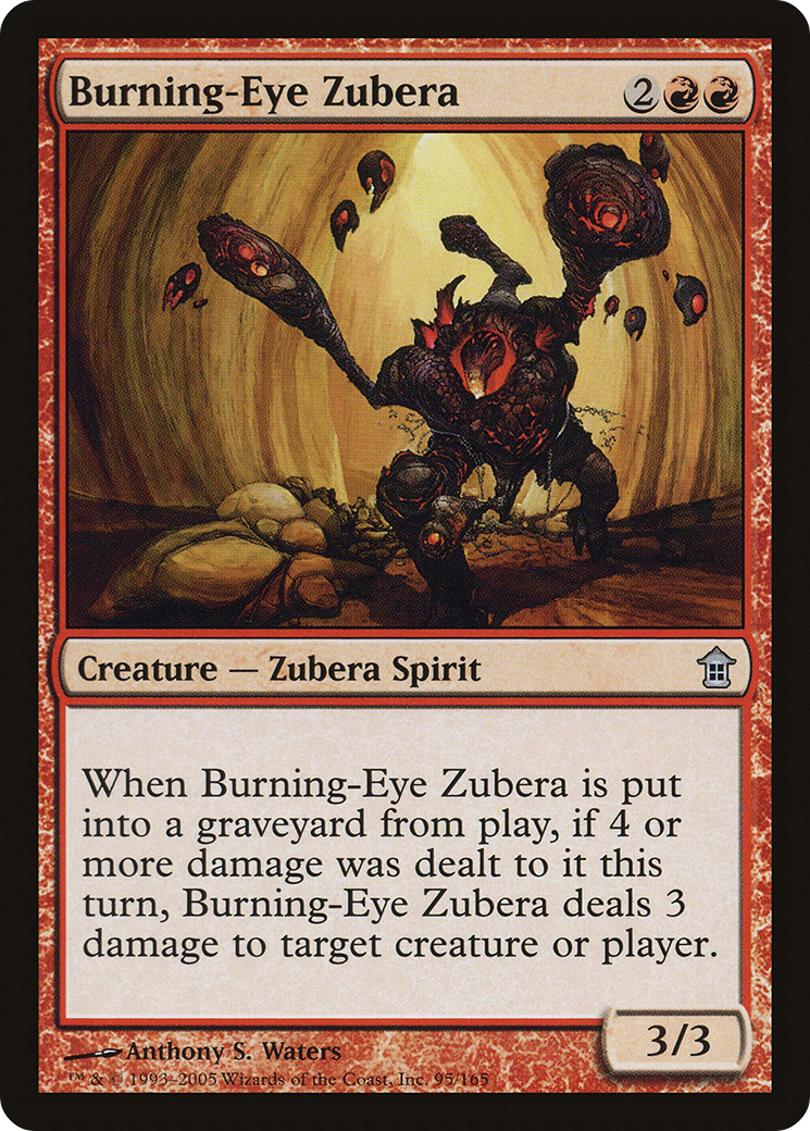 Image of Burning-Eye Zubera (SOK-095) - Saviors of Kamigawa Foil