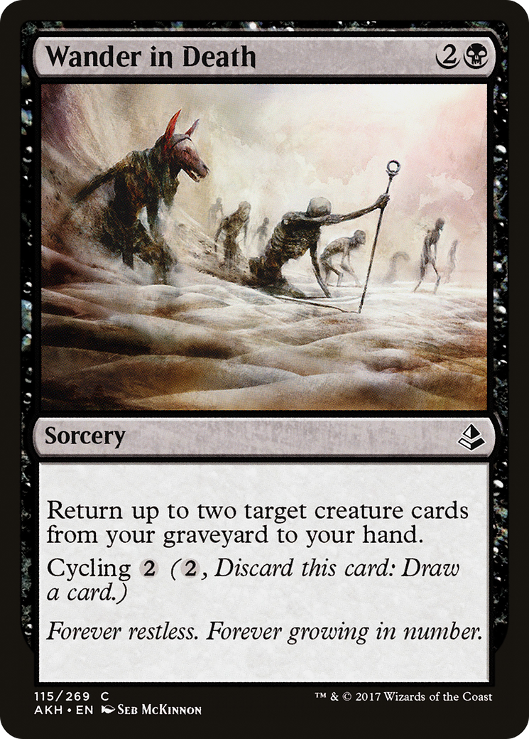 Image of Wander in Death (AKH-115) - Amonkhet Foil