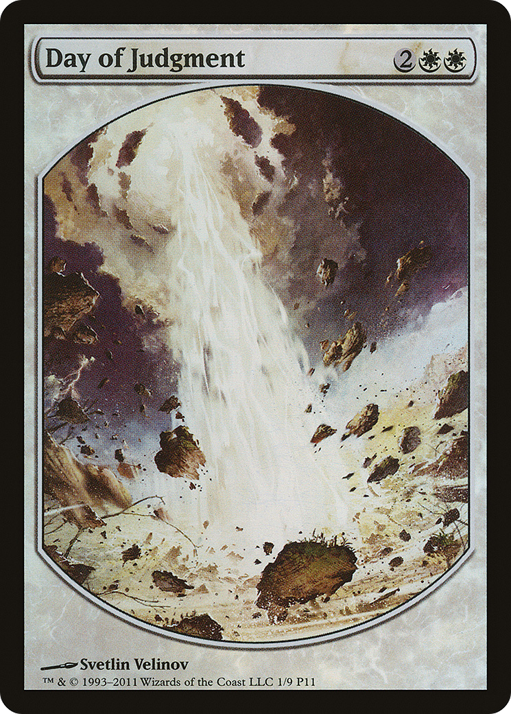 Image of Day of Judgment (MPRP-001) - Magic Player Rewards 2011 Foil