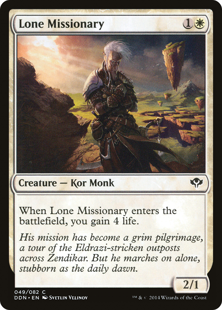 Image of Lone Missionary (DDN-049) - Duel Decks: Speed vs. Cunning