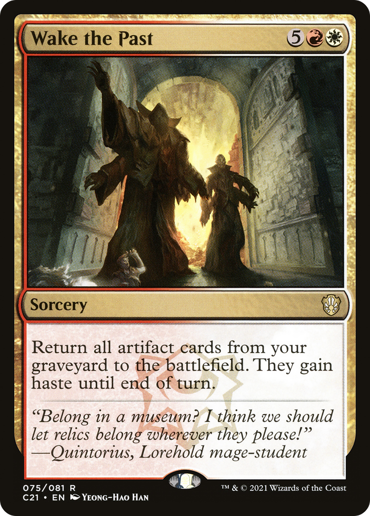 Image of Wake the Past (C21-075) - Commander 2021