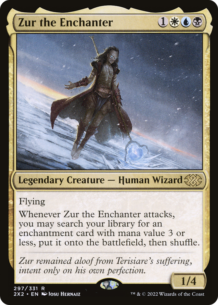 Image of Zur the Enchanter (2X2-297) - Double Masters 2022 Foil
