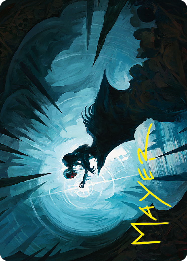 Image of Gollum, Patient Plotter // Gollum, Patient Plotter (ALTR-041) - Tales of Middle-earth Art Series (Borderless)