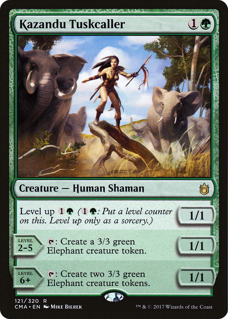 Image of Kazandu Tuskcaller (CMA-121) - Commander Anthology