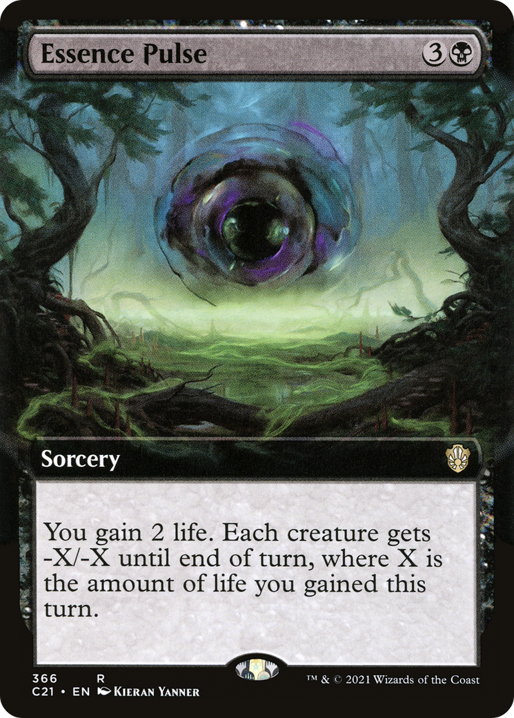Image of Essence Pulse (Extended Art) (C21-366) - Commander 2021: (Extended Art)
