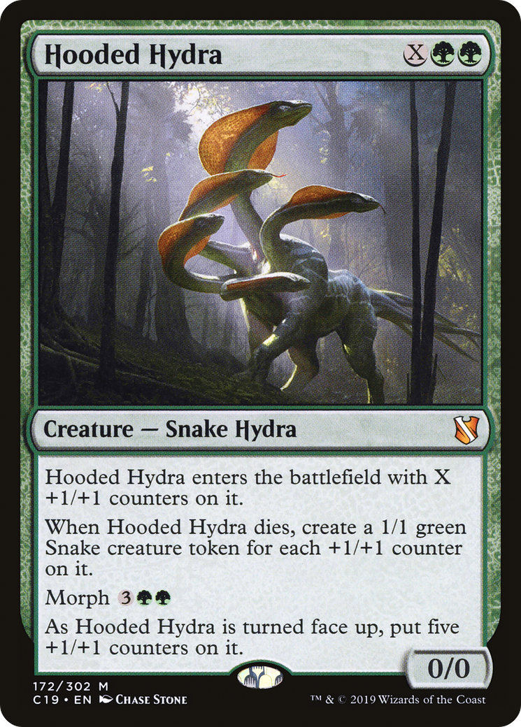 Image of Hooded Hydra (C19-172) - Commander 2019
