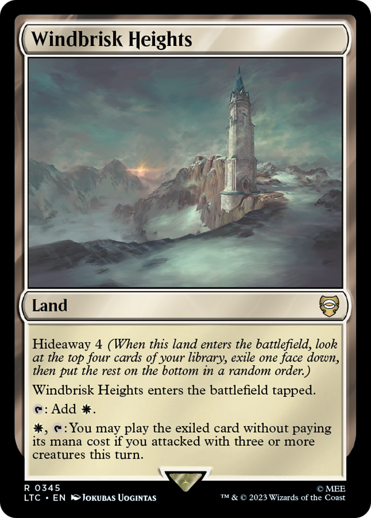 Image of Windbrisk Heights (LTC-345) - Tales of Middle-earth Commander