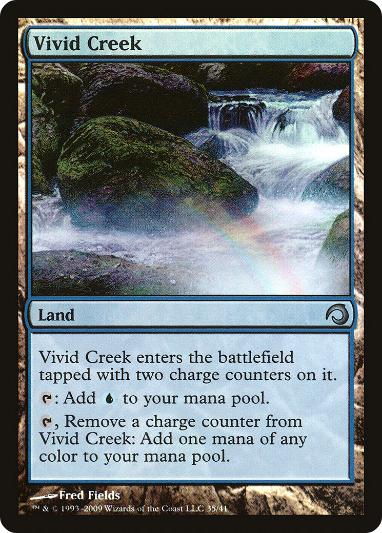Image of Vivid Creek (PDS-035) - Premium Deck Series: Slivers Foil