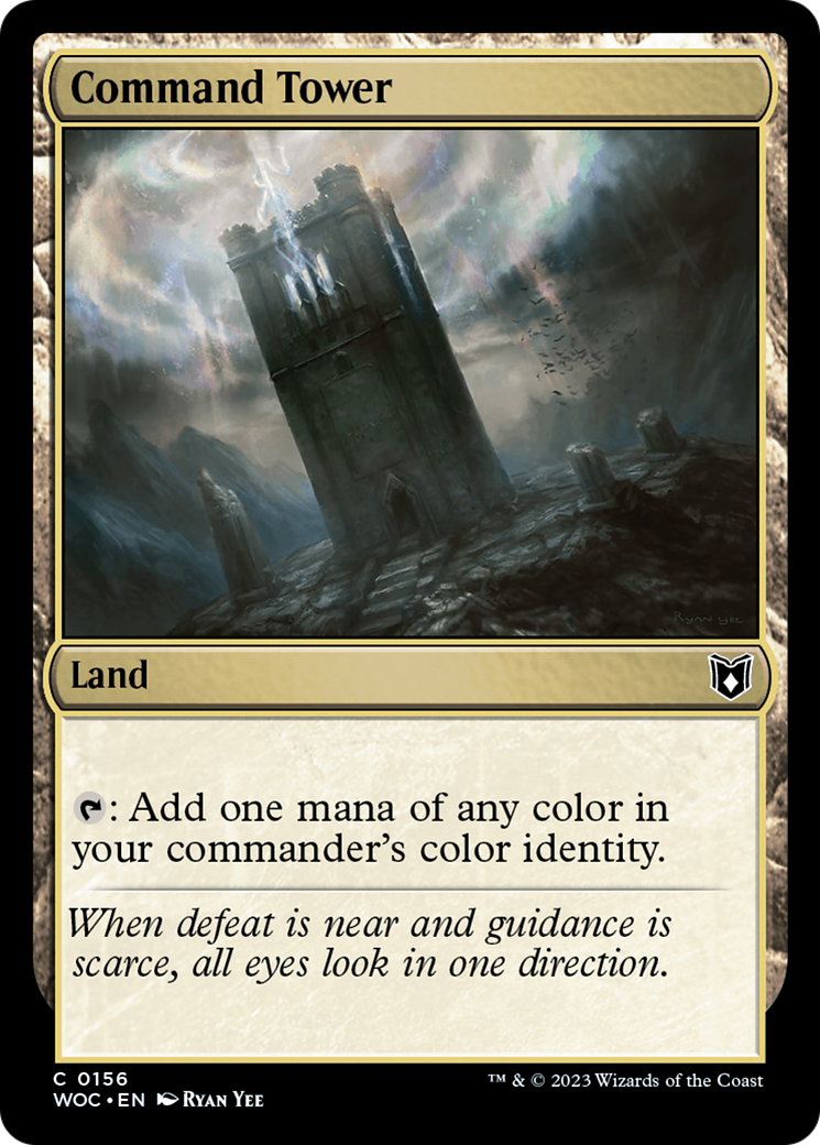Image of Command Tower (WOC-156) - Wilds of Eldraine Commander