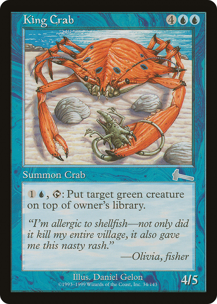 Image of King Crab (ULG-034) - Urza's Legacy Foil